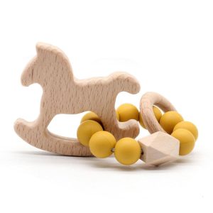 Hochet en Bois Cheval