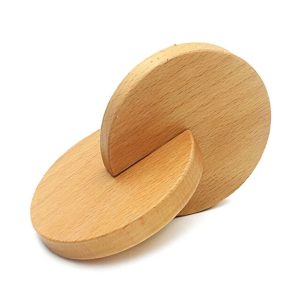 Hochet en Bois Disques Liés