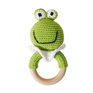 Hochet en Bois et Crochet