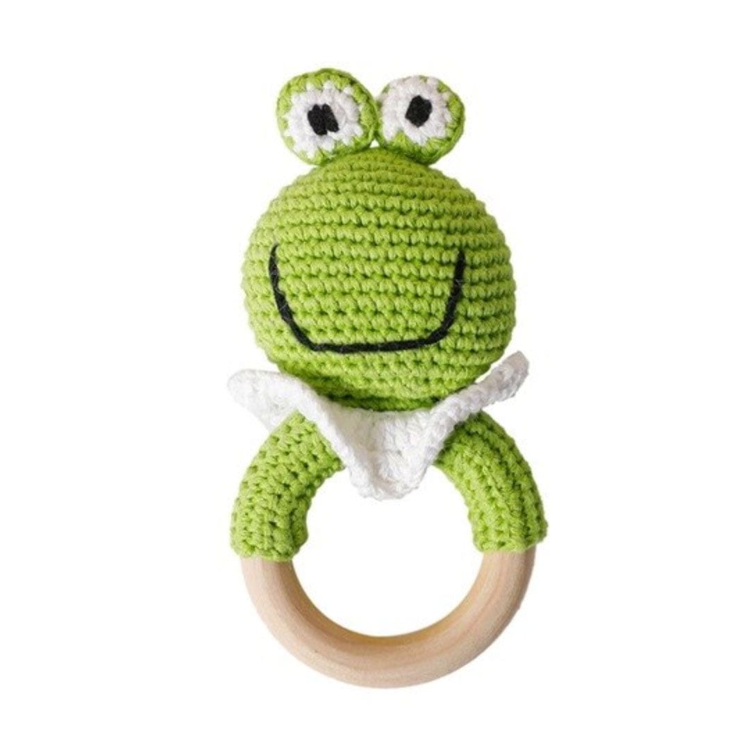 Hochet en Bois et Crochet