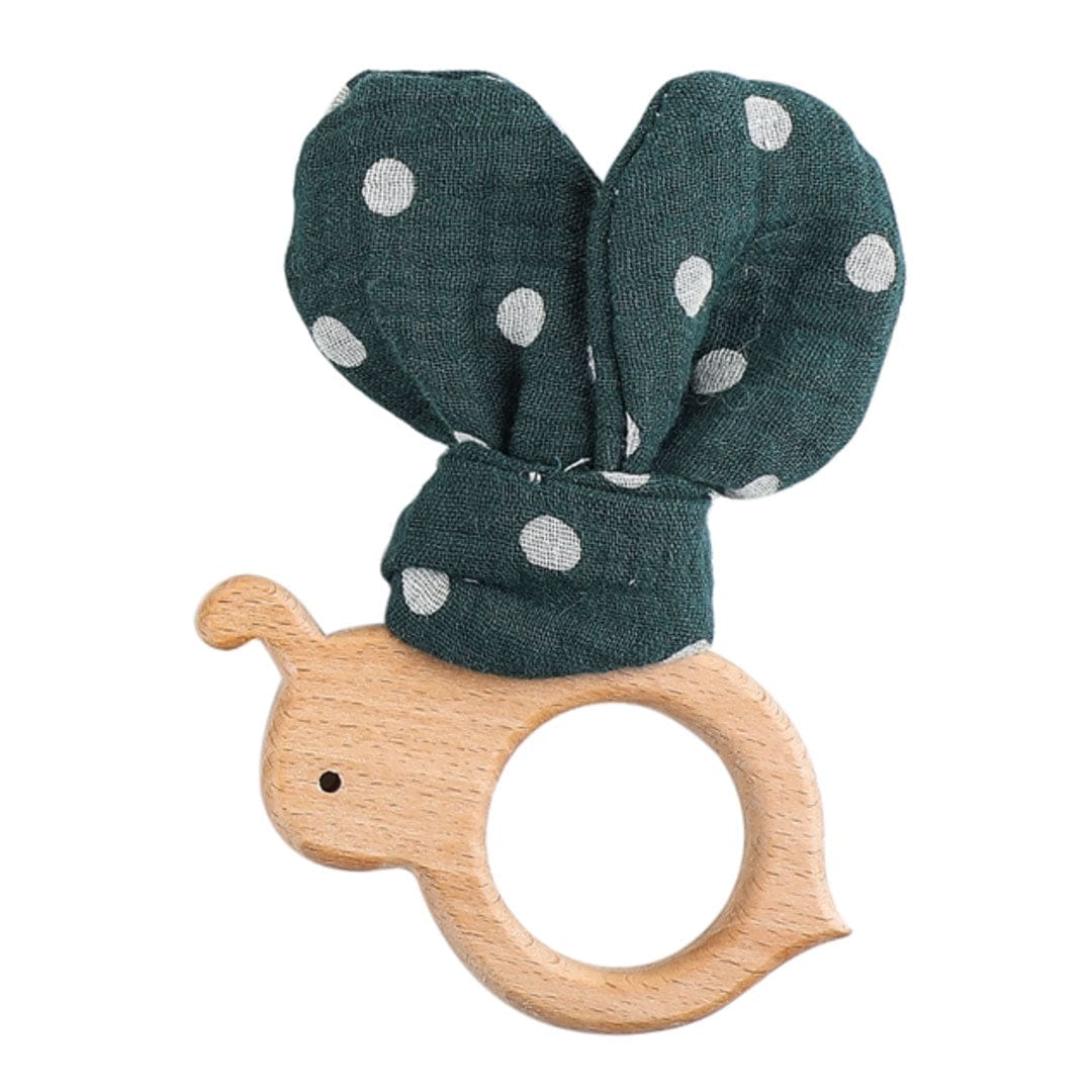 Hochet en Bois et Tissu – Image 3