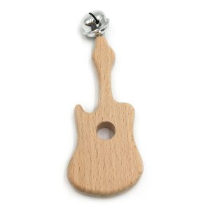 Hochet en Bois Guitare