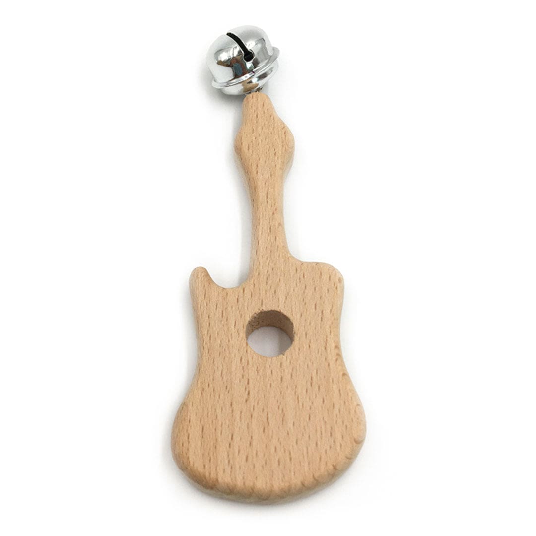 Hochet en Bois Guitare