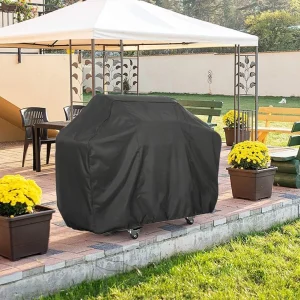 Housse imperméable pour barbecue extérieur – Protection intégrale anti-pluie et UV – Prolonge la durée de vie de votre BBQ