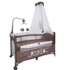 LIT PARC CODODO COCOONING BROWN – MON BÉBÉ