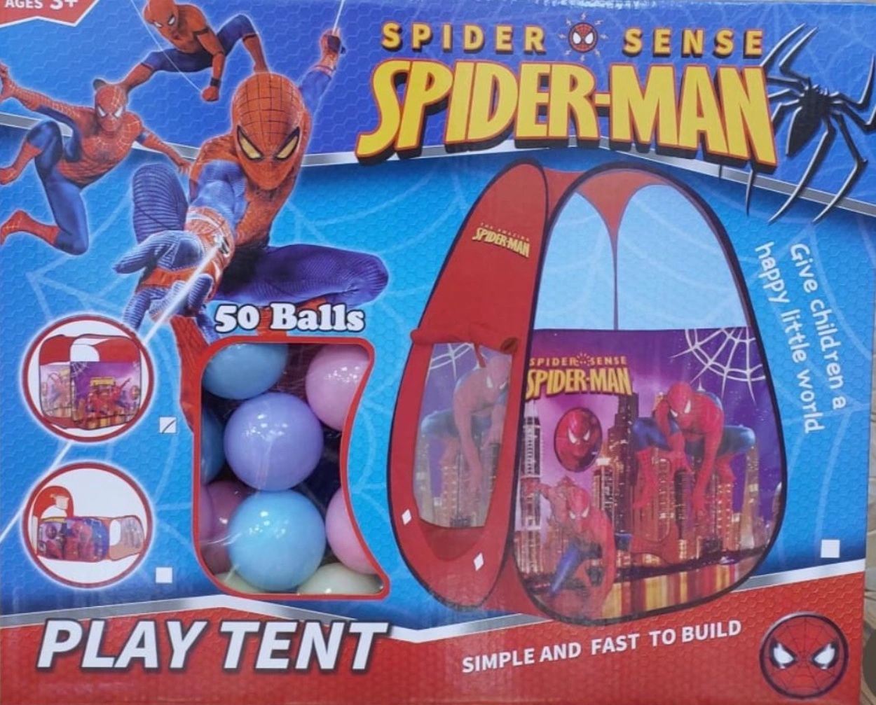 Tente à balles pour enfants piscine à balles pop up Spider man
