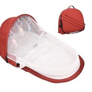 Lit de voyage avec moustiquaire