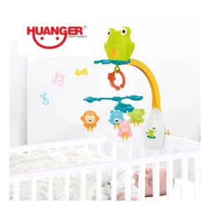 Manège de Lit Avec Veilleuse – Musical et Rotatif – 0+
Huanger