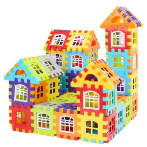 Jeu Enfant de Blocs de Construction Montessori Éducatif 2 ans, 3 ans et 4 ans