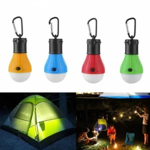 Lampe de Camping Portable – Rechargeable USB, ultra-lumineuse et étanche pour randonnées et bivouacs