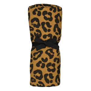 Lange Bianca Medium, Graou Léopard caramel, Rose in April