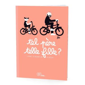 Cahier de Partage Tel Père telle fille, Minus Éditions