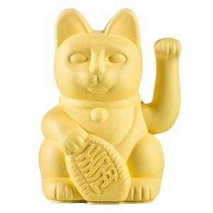Chat Porte-bonheur, jaune, Richesse et prospérité