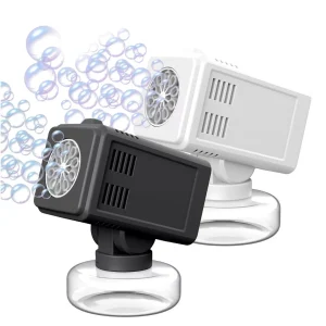 Machine à bulles compacte pour événement jardin – Ambiance magique en extérieur pour fêtes et anniversaires