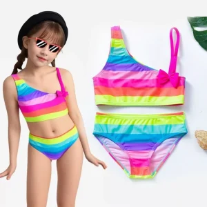 Maillot de bain Stitch 2 pièces – Look kawaii tendance pour l&rsquo;été – Confort et maintien parfait à la plage