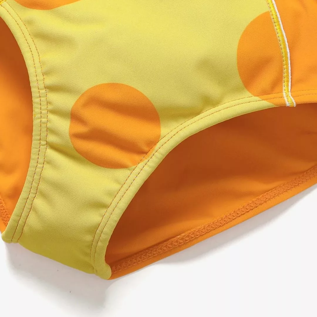 Maillot de bain une pièce girafe – Style original et flatteur pour silhouette élancée à la plage – Image 4