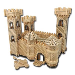 Maquette en Bois Château Fort