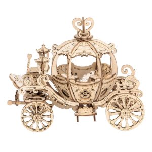 Maquette en Bois Roulotte