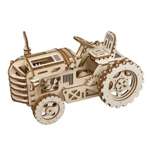 Maquette en Bois Tracteur
