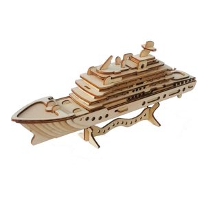 Maquette en Bois Yacht