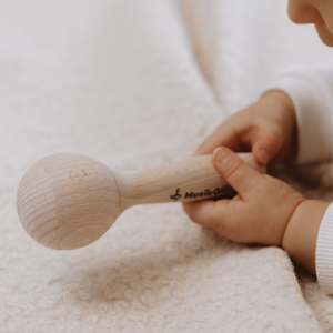 Maracas bébé en bois