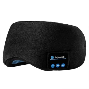 Masque de sommeil voyage avec bouchons d’oreilles – Repos total en avion, train ou hôtel – Sommeil profond garanti