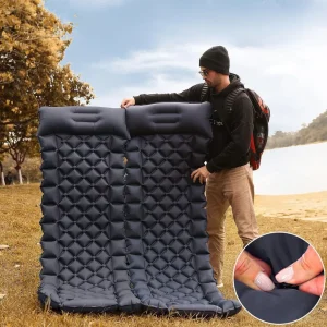 Matelas autogonflant léger pour trekking – Confort ultime en randonnée – Compact et facile à transporter