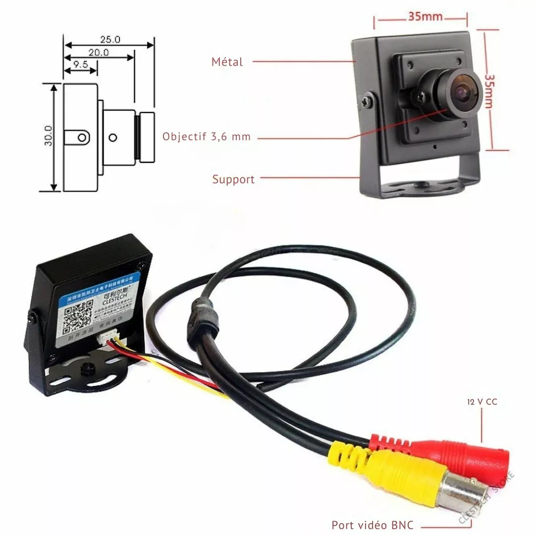 Mini caméra espion pour boîte aux lettres – Surveillance discrète HD 24/7 pour sécuriser vos colis et votre courrier – Image 5