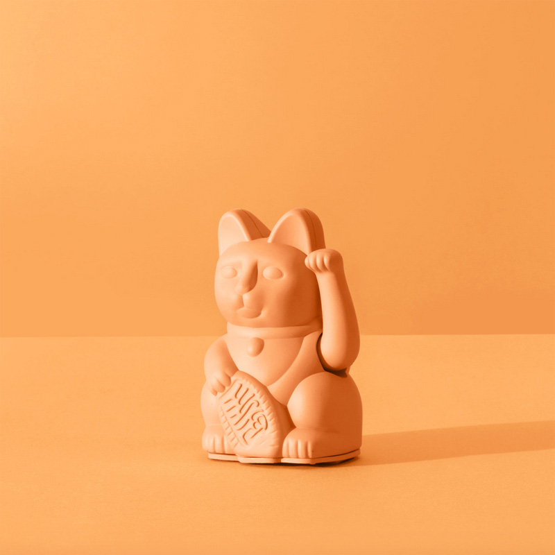 Mini Lucky Cat, chat porte-bonheur pêche: Espoir – Image 2