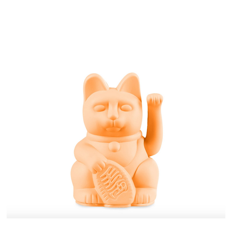 Mini Lucky Cat, chat porte-bonheur pêche: Espoir