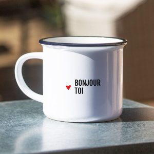 Mug céramique «Bonjour Toi» Bibiche fait son Cirque