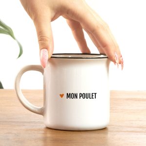 Mug céramique «Mon Poulet» Bibiche fait son Cirque