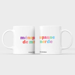 Mug céramique Ménopause de Merde, Thomas Gravereau