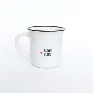Mug céramique «Bisou Bisou» Bibiche fait son Cirque