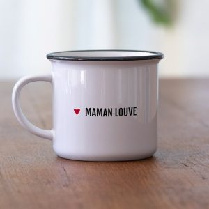 Mug céramique «Maman Louve» Bibiche fait son Cirque