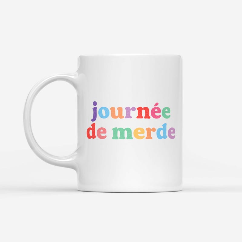 Mug céramique Journée de Merde, Thomas Gravereau