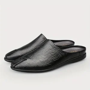 Mules confort homme cuir antidérapantes – Style élégant et maintien optimal pour marcher sans douleur