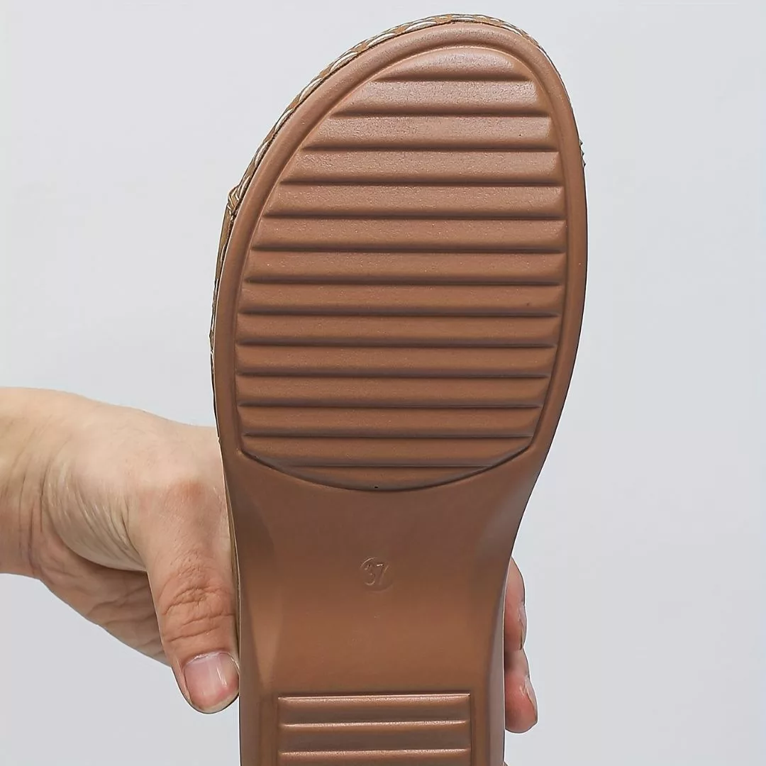 Mules confort large à enfiler femme – Semelle ergonomique – Marche facile et sans douleur – Idéal pieds sensibles – Image 4