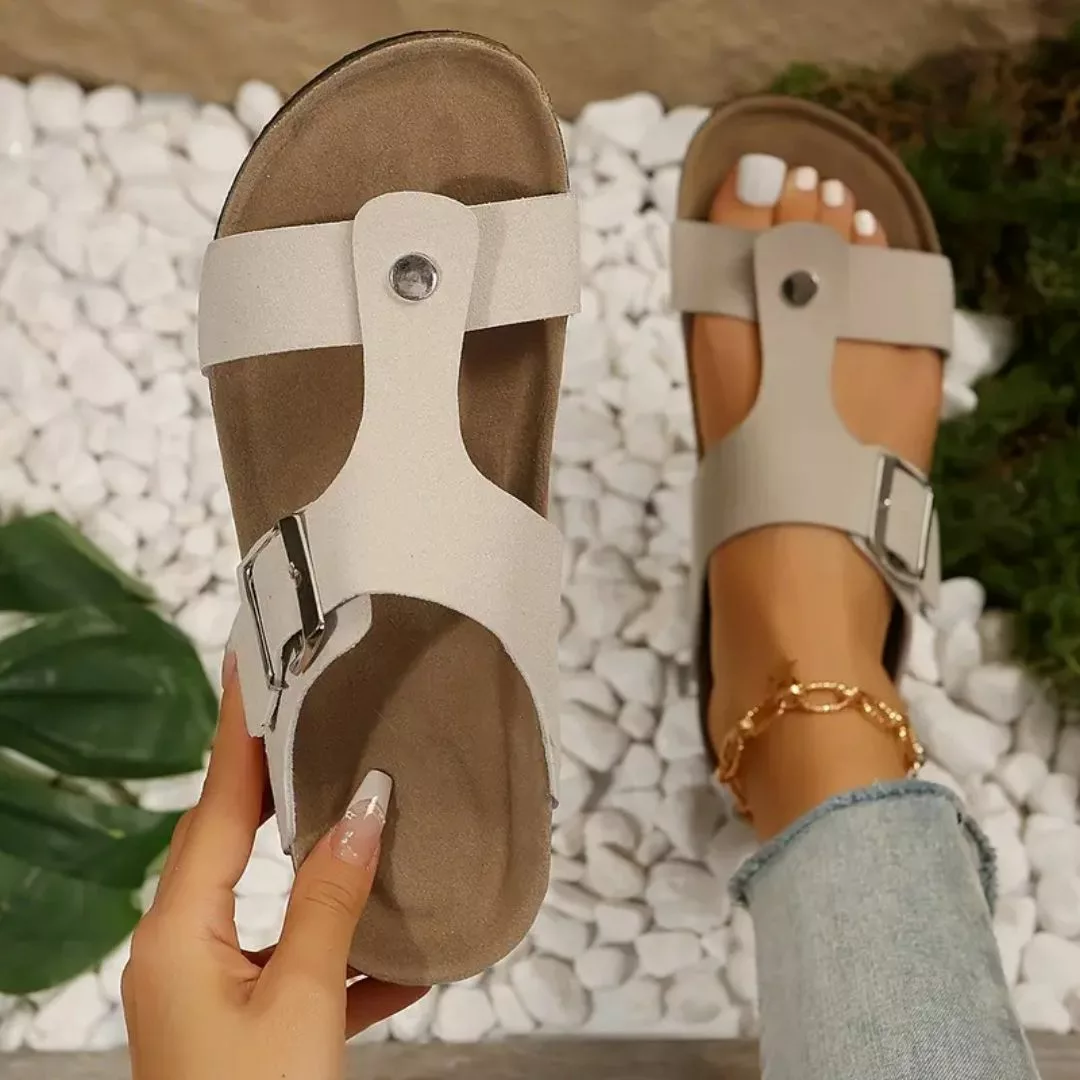 Mules ergonomiques bride boucle femme – Confort tout-terrain élégant pour pieds sensibles – Maintien optimal et style casual chic – Image 6