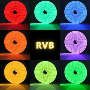 Néon flexible usb extérieur pour décoration festive – Ambiance lumineuse instantanée pour soirées, jardin et fêtes en plein air