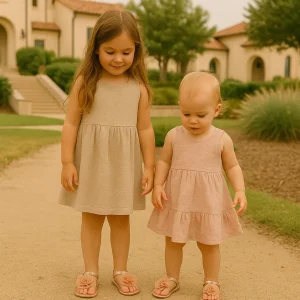 Nu-pieds fille fermeture scratch confort été – légers et respirants pour marcher sans douleur tout l’été