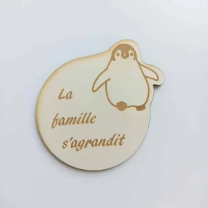Carte étape « La famille s&rsquo;agrandit » Pingouin