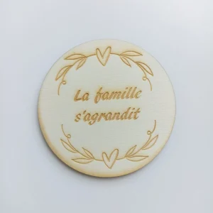 Carte étape « La famille s&rsquo;agrandit » Coeur