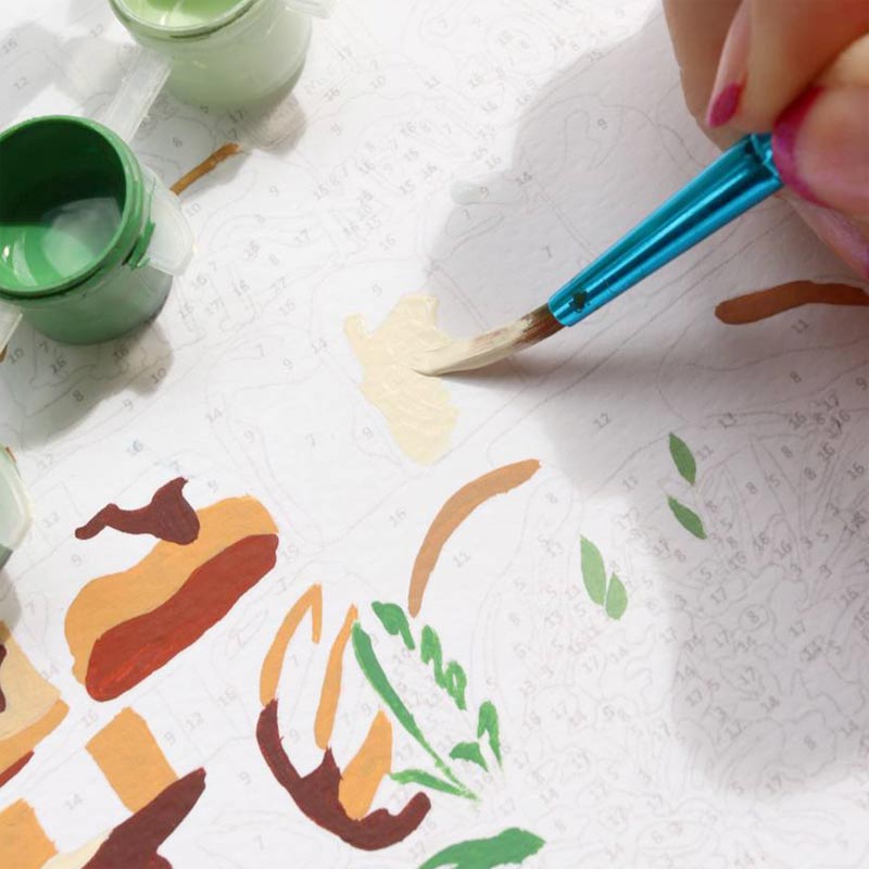 Set Peinture au Numéro Petit Pinceau, Boulangerie Parisienne – Image 3