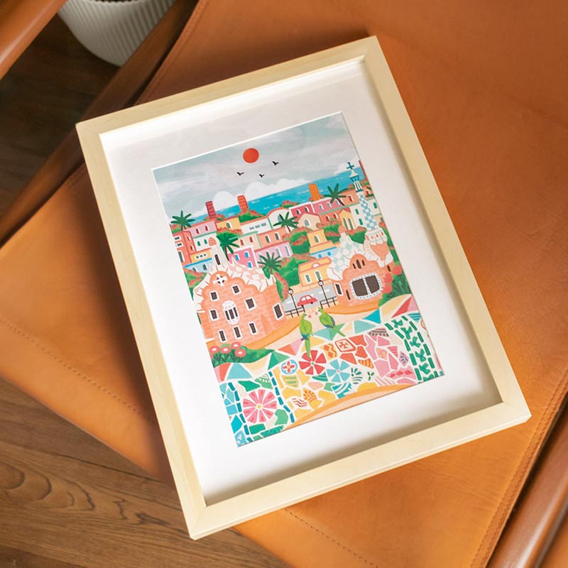 Set Peinture au Numéro Petit Pinceau, Barcelona – Image 2