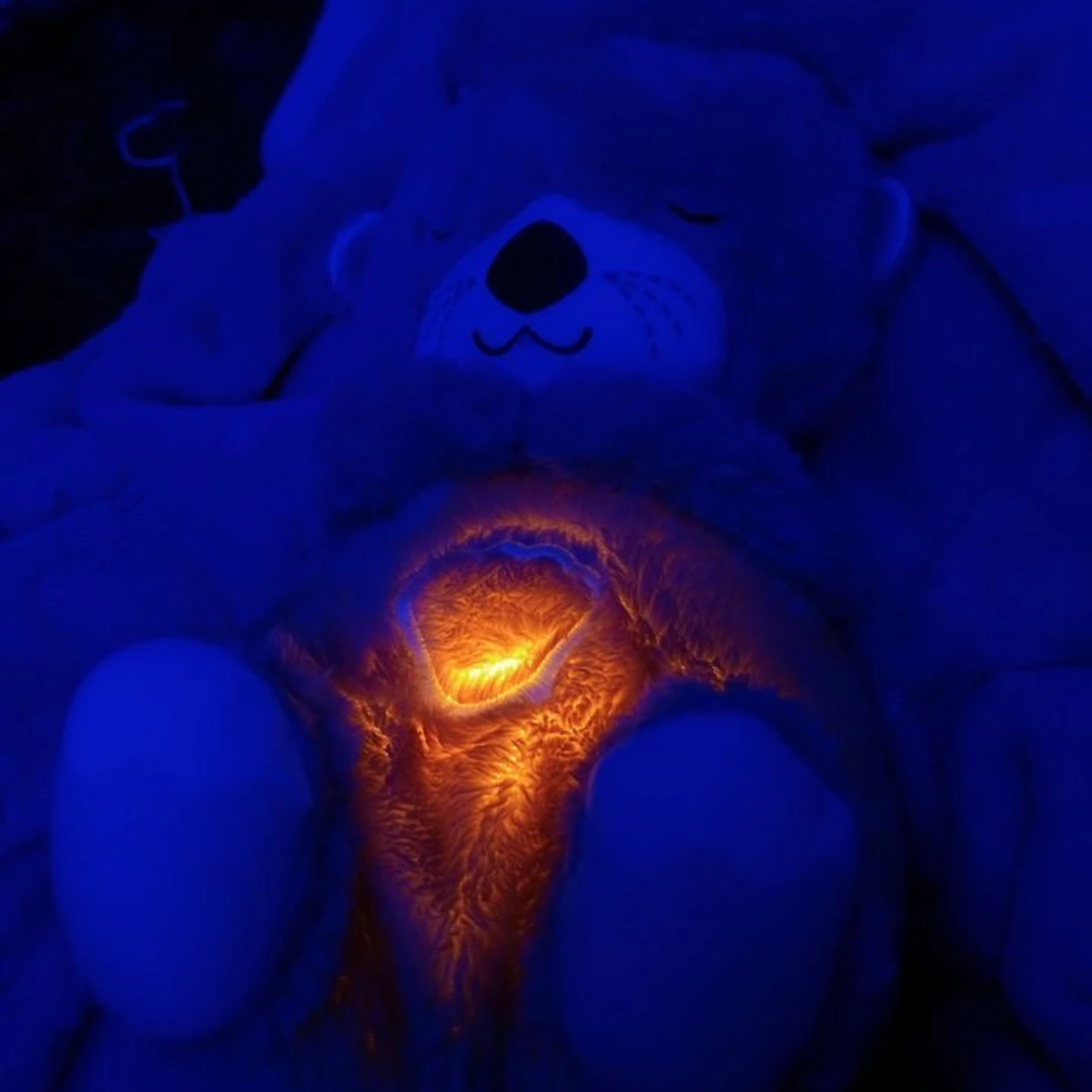 Peluche Loutre qui respire Bébé Zen – Peluche battement du coeur – Image 6