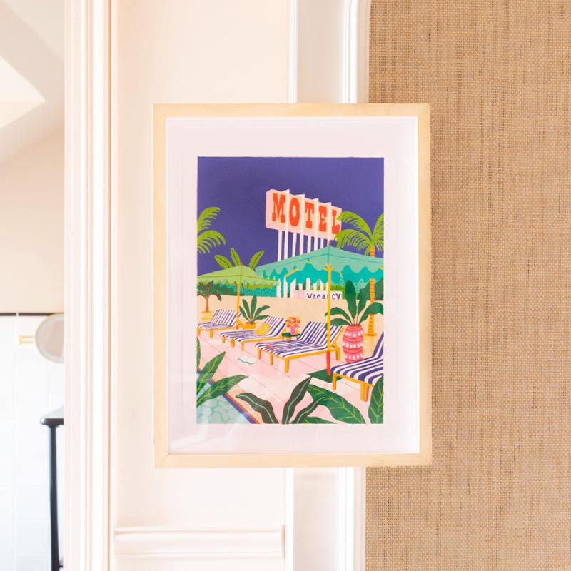 Set Peinture au Numéro Petit Pinceau, The Motel Pool – Image 4