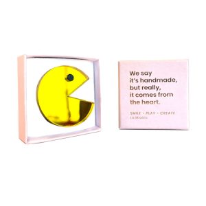 Pin’s Pacman Jaune, La Miseto