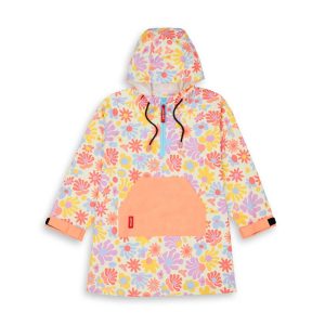 Poncho de Pluie enfant Retro Flowers, Hello Hossy