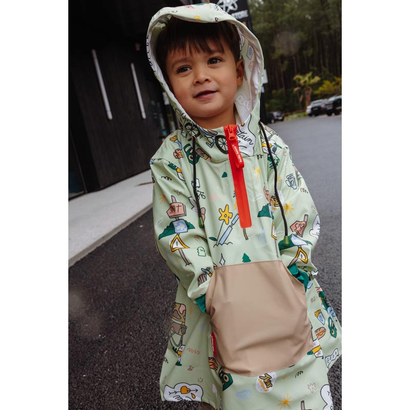 Poncho de Pluie enfant Mountain Ride, Hello Hossy – Image 4